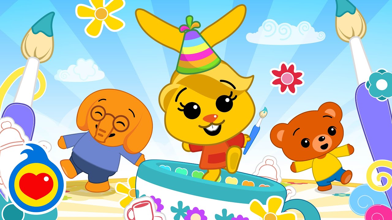 Plim Plim: Cumpleaños de Acuarella 💖🎨 Capítulos Completos para Niños | Dibujos Animados