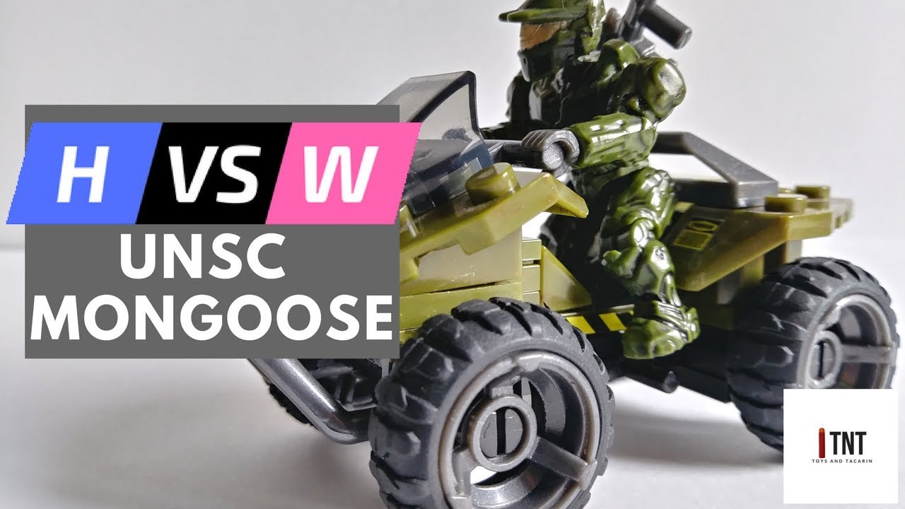 UNSC Mongoose Challenge - Husband Vs Wife on Toys and Tacarin