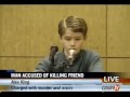 Alex King testifies (live on Court-TV)