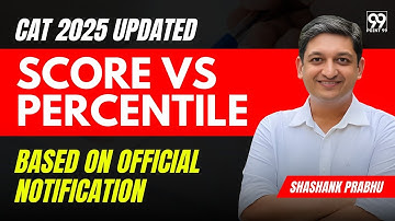 CAT 2025 Score vs Percentile | Based on Official Response Sheet | CAT 25 Aspirants | Shashank Prabhu