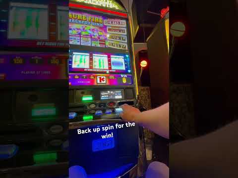 Backup spin for the win! Triple 7’s #casino #gambling #slots