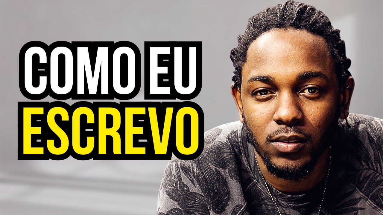 Kendrick Lamar revela como escrever RAP rápido em 3 passos