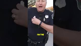 TYRANT COP WENT PHYSICAL FAST...  #1stamendmentaudit #firstamendmentaudits #idrefusal #copgetsowned