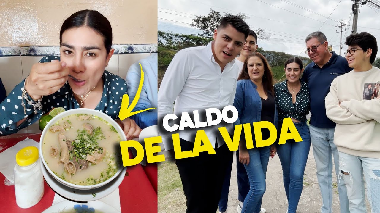 Los Morales me INVITAN A COMER un rico CALDO DE 31 🤤 | Kerly Moran