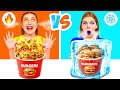 Sicak Yemek Soğuk Yemek Kapişmasi | Komik Yemek Zorlukları DaZaZa Challenge