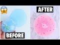 EXTREME STORE BOUGHT SLIME MAKEOVER CHALLENGE *fixing $5 cheap slime*