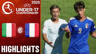 Italy vs France Highlights | UEFA U17 EURO 2026 (May 25, 2026) screenshot 3