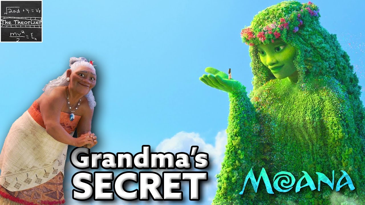 The Shocking Truth About The Grandma From Moana Disney Theory Youtube