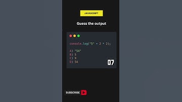 Test Your Javascript Knowledge: MCQ #99
