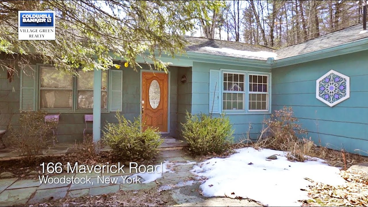 SOLD Woodstock Real Estate 166 Maverick Road Woodstock NY Ulster