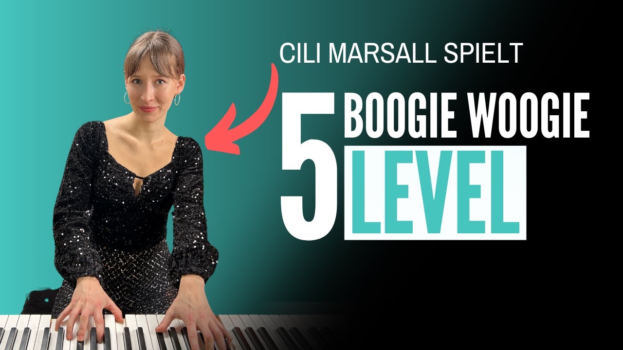 5 Level: So spielst Du Boogie-Woogie Piano (Anfänger bis Pro)