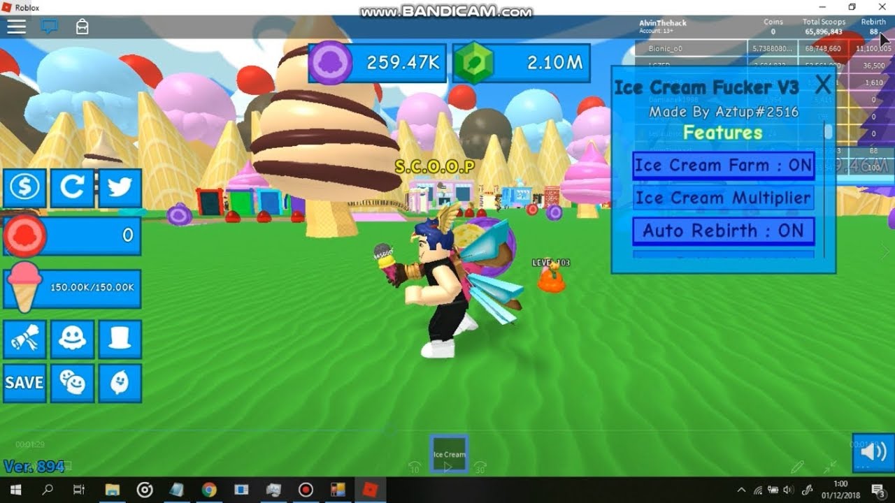 Roblox Flamingo Felipe Hack Roblox Ice Cream Simulator Pastebin Cdf - ice cream simulator script roblox