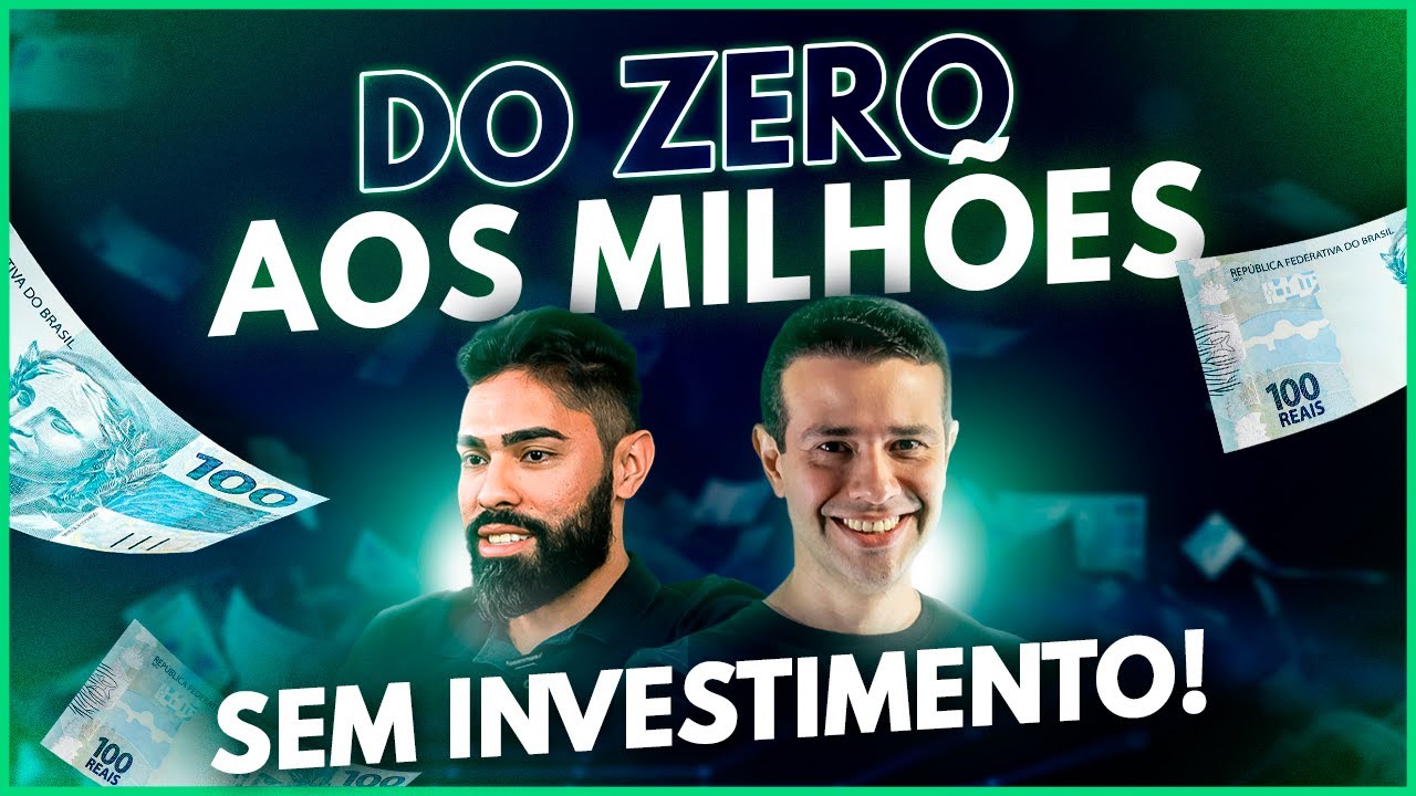 "COMEÇAMOS SEM DINHEIRO DO ZERO E NUNCA INVESTIMOS" - YouTube
