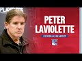 Nyr practice peter laviolette media availability  may 2 2024