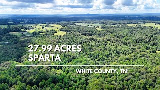 27.99 Acres with Hilltop Views in Sparta, Just 80 Minutes from Nashville