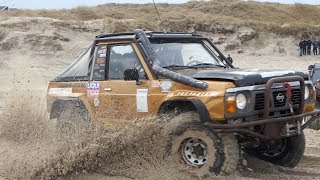 Nissan Patrol Going Crazy in The Sand | w/ LS Swap Chevrolet LS6 V8 Engine | Løkken Beach Tour 2019