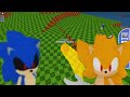 Sonic.exe and fleeway super sonic have a race