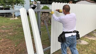 installation dura fence como instalar una cerca