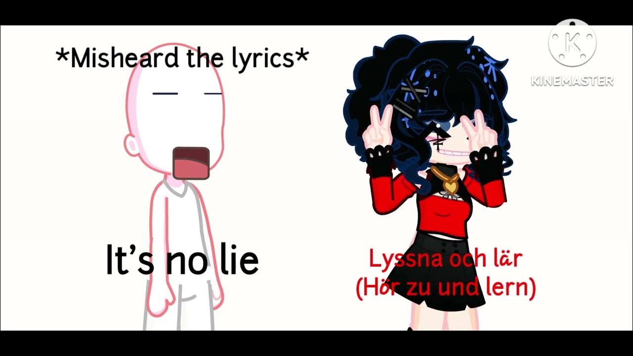 When you misheard the lyrics😶‍🌫️Gacha Life 2Ms. Beelievurr