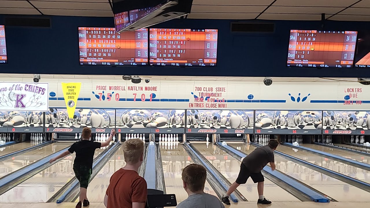 nolan bowling for pepsi state tournament (full video) YouTube