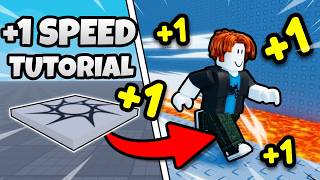 CREATE YOUR OWN +1 SPEED ESCAPE IN ROBLOX
