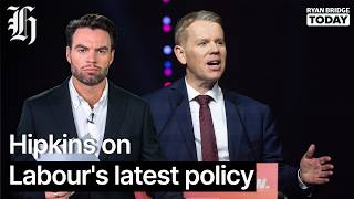 'We need to keep our workforce in the country': Hipkins on party's latest policy | Ryan Bridge TODAY