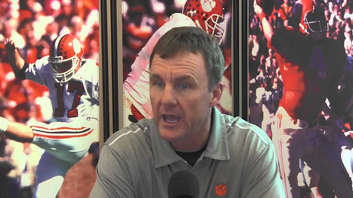 TigerNet.com - Chad Morris previews Wake Forest - Part 1