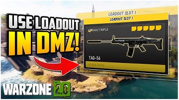 How To Use Loadouts & Customize Weapons In Warzone 2.0 DMZ (create a class dmz mission LEGION)