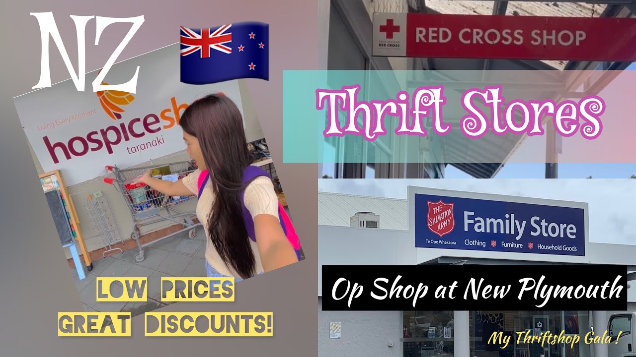 Shopping @ Thrift Store / Salvation Army, Hospice & Red Cross Shop