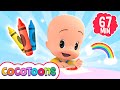 Colors song and more nursery rhymes for kids from cleo and cuquin  cocotoons