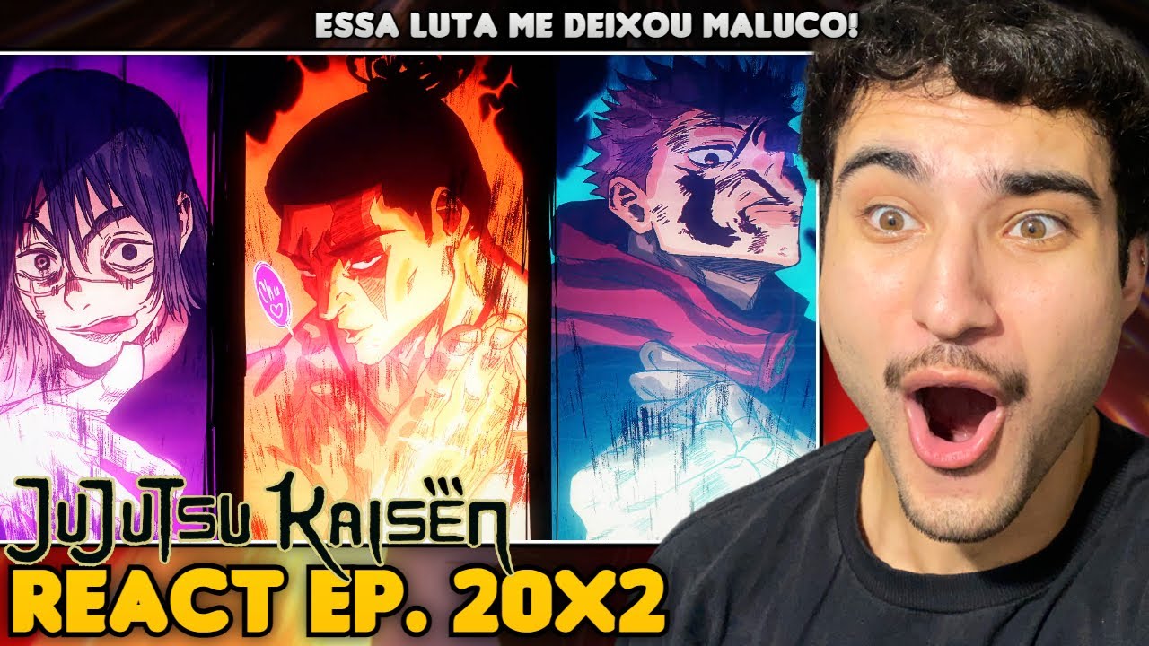 ITADORI VS MAHITO FOI INSANAMENTE INSANO! React Jujutsu Kaisen EP. 21  Temporada 2 