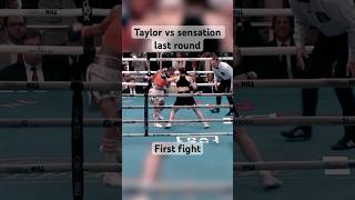 SerranoVsTaylor last round #boxing #amandaserrano #katietaylor #paulvstyson #miketyson #tysonvspaul