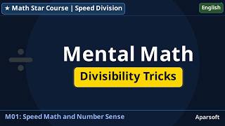 ⭐ Math-Star Beginner | M01 Topic-6 | Mental Math: Divisibility Rules | Know Before You Divide!