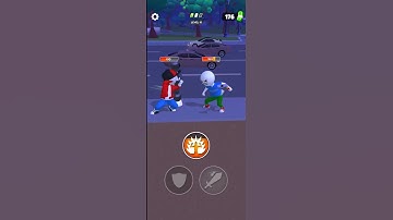 Merge Fighting: Hit Fight Game : Gameplay part2 (iOS,Android)#shorts
