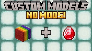 How to Make Custom Models in Minecraft 1.21.5 | Minecraft Resource Pack Tutorial