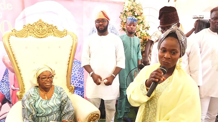 UNBELIEVABLE: MEET FEMI ADEBAYO FIRST DAUGHTER AS SHE CELEBRATE HER GRAND MOTHER 70TH BIRTHDAY