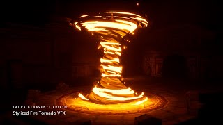 Stylized Fire Tornado VFX [UE5]