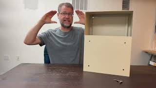 Locking Receptacle for the Through the Wall Letter Drop Slot with Chute