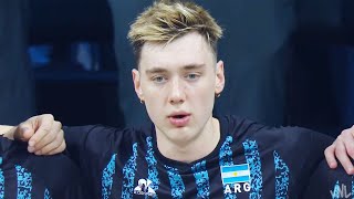 นิโคลัส เซอร์บา Nicolás Zerba Middle blocker for Team Argentina
