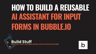 Make Your Own AI Generator In Minutes in Bubble.io
