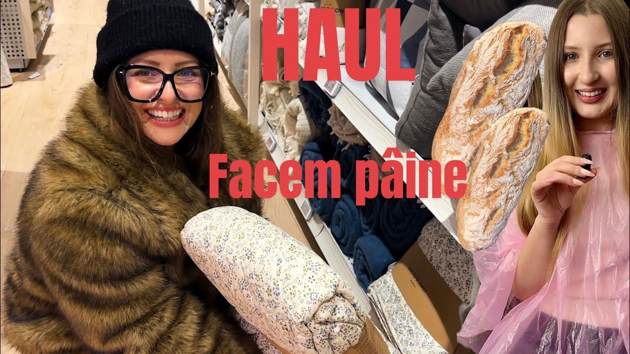 Haul & Shopping Vlog 🛒 JYSK, Lidl & Flying Tiger – Colecția de Paște | Pâine de Casă Ușor de Făcut 🥖