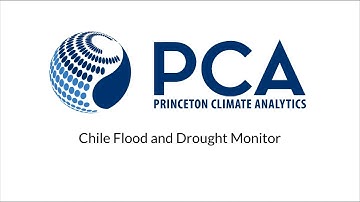 Chile Flood and Drought Monitor