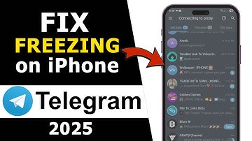 How to Fix Telegram Freezing/Lagging Problem on iPhone | 2025 Updated Way