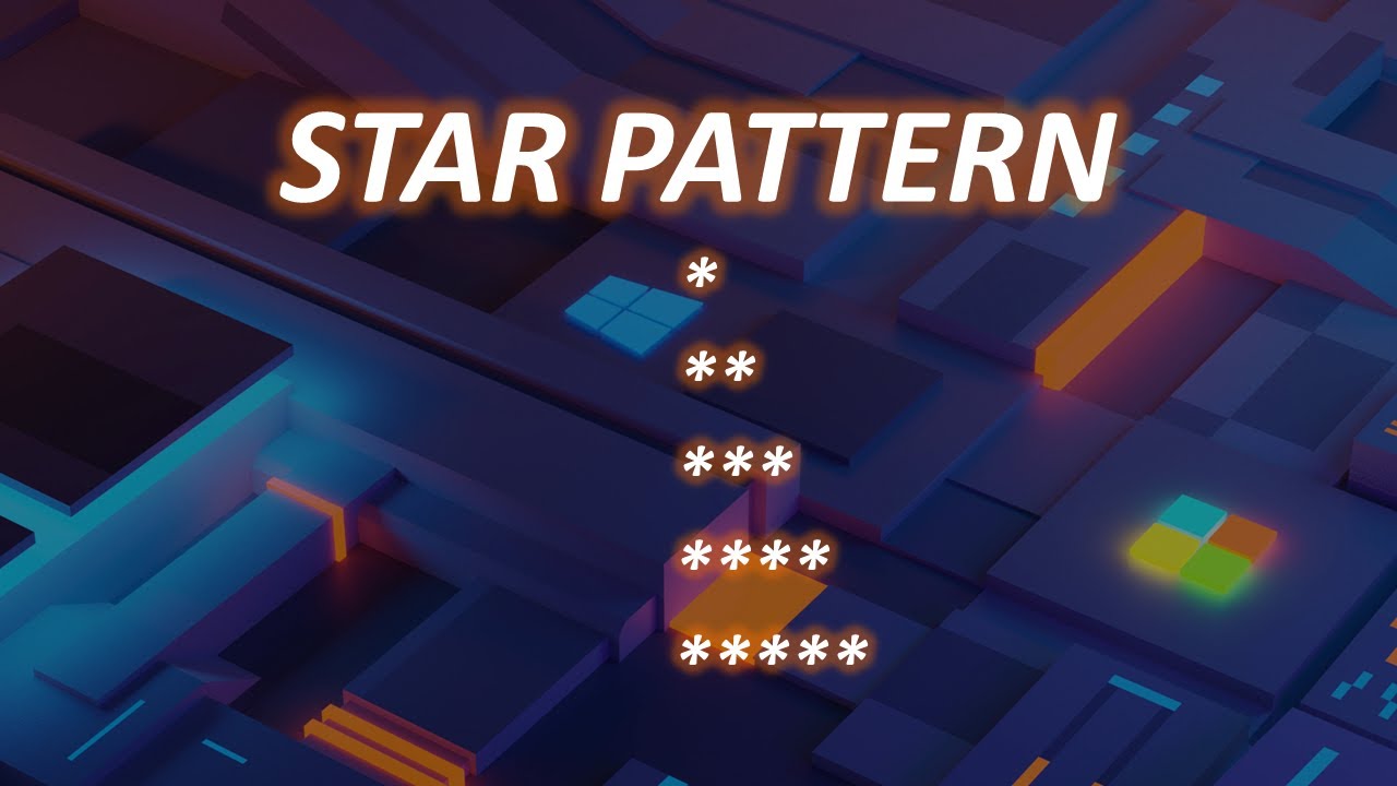 C program to print star pattern. - YouTube