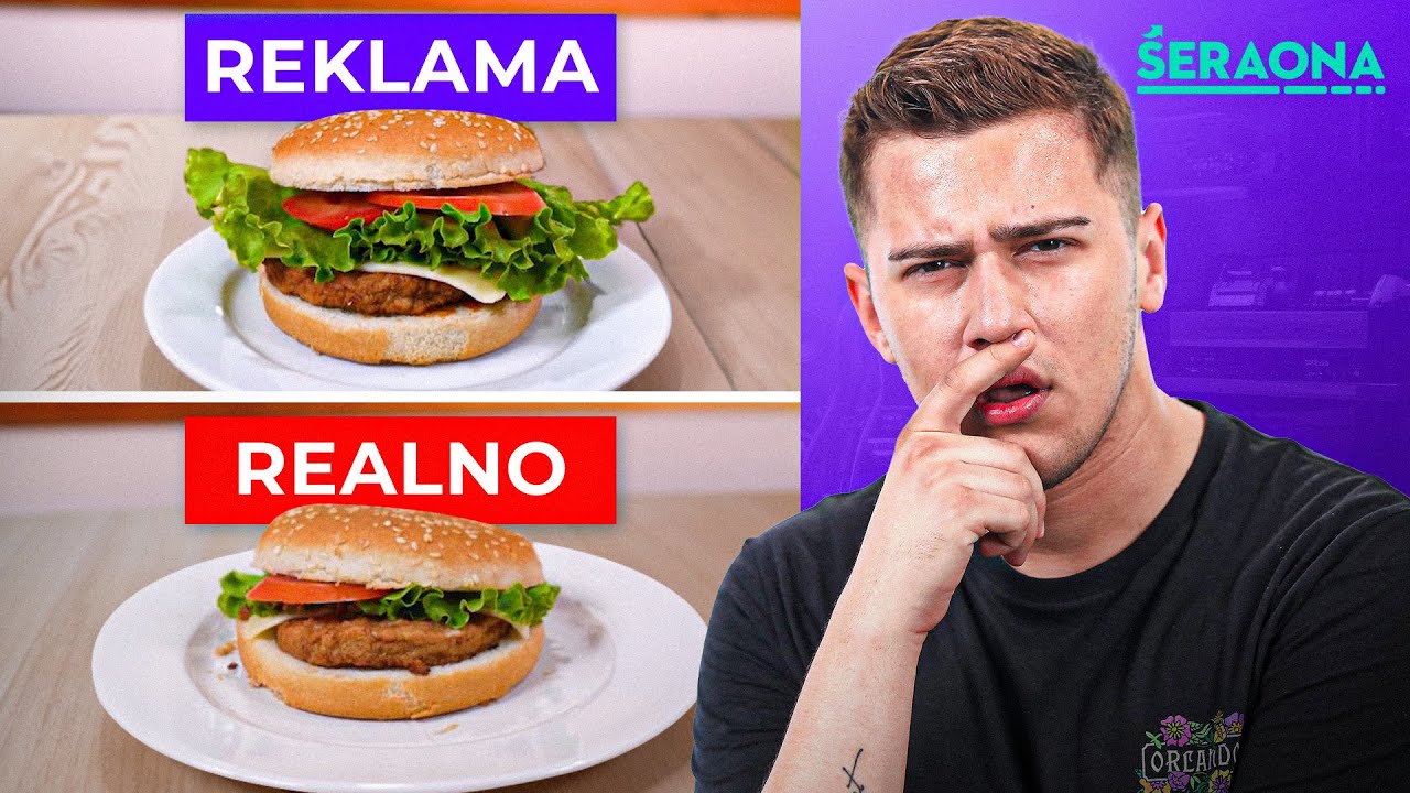 'Na internetu je sve uljepšano, čak i hrana' | ŠERAONA | Epizoda 3