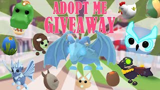 Adopt me Huge Give Away!!! every 10 + subscribers (FROST DRAGON GIVEAWAY TO) Part 2