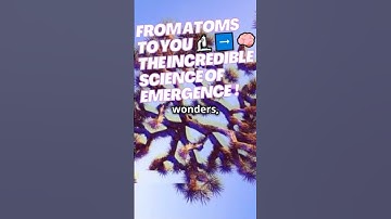 Simple to COMPLEX: The Power of Emergence! 🧬🌟#emergence #nature #shorts #facts #science #trending