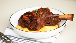 Lamb Shanks With Creamy Polenta // Made by J // Something's Cooking TV Spicy Lamb Burgers Made By J Something S Cooking Tv