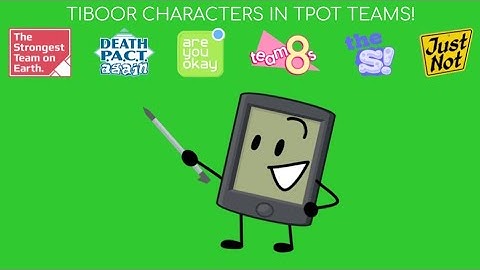 If TIBOOR Characters were on TPOT Teams? (Excluding TPOT RCs)