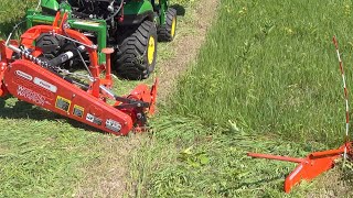 Sickle Bar Mower for Subcompact Tractor!